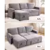 Upholstery Sleeper GREY Sectional Sofa With Storage Space, USB Port, 2 Cup Holders On Back Cushions Upholstery Sleeper GREY Sectional Sofa With Storage Space, USB Port, 2 Cup Holders On Back Cushions