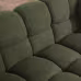 87.4 Length ,35.83inch Deepth ,human Body Structure For USA People, Marshmallow Sofa,boucle Sofa ,3 Seater, OLIVE GREEN BOUCLE