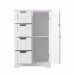 FRALIMK Small Bathrooom Storage Cabinet, Freestanding Storage Cabinet EntryWay Cabinet Home Storage For Living Room