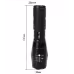 Portable Mini Flashlight LED ZOOM Torch Hunting Zoomable Flashlight Torch Light