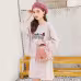 Ladies Check Lock Small Backpack One Shoulder Diagonal Handbag Coin Purse Ladies Check Lock Small Backpack One Shoulder Diagonal Handbag Coin Purse