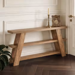 Slim Storage Side Table,3-Tier Console Table,Sofa Table