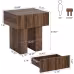 Bedside Table,Storage Nightstand