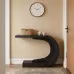 Stylish Hallway Table,Console Table,C-Shaped Accent Table