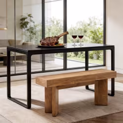Dining Bench,Nordic Style Kitchen Table Bench,Bedroom Seating