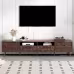 Mid Century TV Stand With 2 Drawers, Media Console Table For TVs Up To 85'', Entertainment Center With Storage For Living Room, Bedroom, Home Theatre