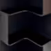 Corner Book Shelf - 5 Tier Corner Bookshelf Bookcase With Baffle, Freestanding L Shaped Display Shelf Stand With Led Lights For Home Office, Living Room, Bedroom, Kitchen