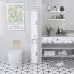 67.51 Tall Bathroom Storage Cabinet With Adjustable Shelves,Slim 2 Doors Freestanding Cabinet With Anti-Tip, Open Compartments, For Home, Small Spaces, Bathroom,Kitchen, Living Room, White 67.51 Tall Bathroom Storage Cabinet With Adjustable Shelves,Slim 2 Doors Freestanding Cabinet With Anti-Tip, Open Compartments, For Home, Small Spaces, Bathroom,Kitchen, Living Room, White