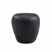 19.29 Inch Irregular Fiberglass Side Table Durable, Scratch-Resistant & Waterproof End Table For Living Room,Apartment,Office,Matt Black 19.29 Inch Irregular Fiberglass Side Table Durable, Scratch-Resistant & Waterproof End Table For Living Room,Apartment,Office,Matt Black