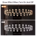 L005030-D48-P48B W1340P31077948 Inches Luxury Chandeliers Crystal Living Room Decorative Lights Simple Modern Dining Room LED Lighting,for Home Decor Bulbs Included Black
