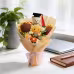 Graduation Handmade Crochet Bouquet, Knitted Sunflowers With Graduate Bear, Eternal Yarn Flower Gift For Graduation & Home Decoration Graduation Handmade Crochet Bouquet, Knitted Sunflowers With Graduate Bear, Eternal Yarn Flower Gift For Graduation & Home Decoration