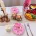 Custom Printed Scalloped Floral Paper Napkins, Unscented Disposable Table Napkins For Home, Hotel & Party Custom Printed Scalloped Floral Paper Napkins, Unscented Disposable Table Napkins For Home, Hotel & Party