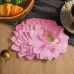 Custom Printed Scalloped Floral Paper Napkins, Unscented Disposable Table Napkins For Home, Hotel & Party Custom Printed Scalloped Floral Paper Napkins, Unscented Disposable Table Napkins For Home, Hotel & Party
