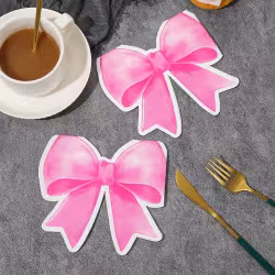 Bow-Shaped Special-Shaped Printed Napkins Party Napkins Home Hotel Party Disposable Napkins Customization Bow-Shaped Special-Shaped Printed Napkins Party Napkins Home Hotel Party Disposable Napkins Customization