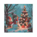 Christmas Party Square Napkins Hotel Holiday Thickeneded Food Grade Paper Towels Household Disposable Napkins