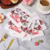 Christmas Party Square Napkins Hotel Holiday Thickeneded Food Grade Paper Towels Household Disposable Napkins