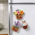 Handmade Crochet Potted Plant Fridge Magnet Three Piece Set With Ladybug Accessories Cute Doll Flower Soft Yarn Everlasting Crochet Decor Indoor Home Magnetic Decoration Ornament Handmade Crochet Potted Plant Fridge Magnet Three Piece Set With Ladybug Accessories Cute Doll Flower Soft Yarn Everlasting Crochet Decor Indoor Home Magnetic Decoration Ornament