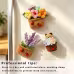 Handmade Crochet Potted Plant Fridge Magnet Three Piece Set With Ladybug Accessories Cute Doll Flower Soft Yarn Everlasting Crochet Decor Indoor Home Magnetic Decoration Ornament Handmade Crochet Potted Plant Fridge Magnet Three Piece Set With Ladybug Accessories Cute Doll Flower Soft Yarn Everlasting Crochet Decor Indoor Home Magnetic Decoration Ornament