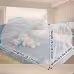 Space Capsule Double Dorm-Style Home Use 1.8-Meter Double Bed Mosquito Net No Assembly Required, Mesh Outdoor Camping Mosquito Protection Cover