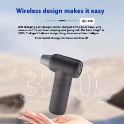 Violent Turbine E-sports Dust Blower High-speed Outdoor Bladeless Handheld Fan Violent Turbine E-sports Dust Blower High-speed Outdoor Bladeless Handheld Fan