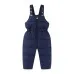 Windproof Waterproof Boys And Girls Big Fur Collar Ski Cotton-padded Overalls Suit Windproof Waterproof Boys And Girls Big Fur Collar Ski Cotton-padded Overalls Suit