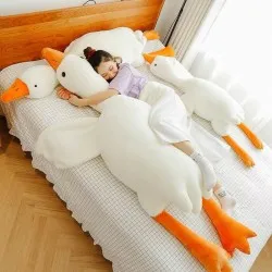Cute Big White Geese Pillow Plush Toy Cute Big White Geese Pillow Plush Toy