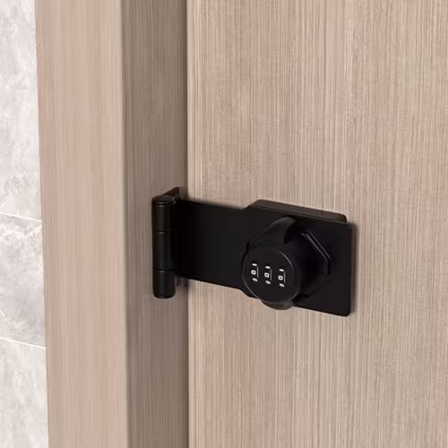 Minimalist Household 90 Degree Password Lock Without Punching