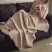 Household Fashion Tassel Simple Cloth Blanket Household Fashion Tassel Simple Cloth Blanket