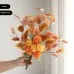Home Decoration Essential Eucalyptus Leaves Chrysanthemum Bouquet Multi-color Optional Artificial Flower Home Decoration Essential Eucalyptus Leaves Chrysanthemum Bouquet Multi-color Optional Artificial Flower