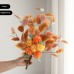 Home Decoration Essential Eucalyptus Leaves Chrysanthemum Bouquet Multi-color Optional Artificial Flower Home Decoration Essential Eucalyptus Leaves Chrysanthemum Bouquet Multi-color Optional Artificial Flower