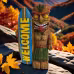 Totem Outdoor Surfboard Garden Decoration