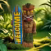 Totem Outdoor Surfboard Garden Decoration
