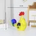 Creative Colorful Glass Rooster Decoration Glass Chicken Desk TV Cabinet Hallway Home Desktop Decorative Crafts Creative Colorful Glass Rooster Decoration Glass Chicken Desk TV Cabinet Hallway Home Desktop Decorative Crafts