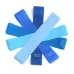 TPE Gradient Blue Yoga Squat Hip Resistance Band TPE Gradient Blue Yoga Squat Hip Resistance Band