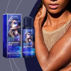Highlight Brightening Glitter Spray Natural Three-dimensional Long Lasting Highlight Brightening Glitter Spray Natural Three-dimensional Long Lasting