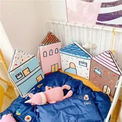 Crib Protection Fence Bed Fence Bed Bar Removable And Washable Children's Room Crib Protection Fence Bed Fence Bed Bar Removable And Washable Children's Room