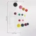 Kindergarten Iron Coat Rack With Solid Wood Ball Kindergarten Iron Coat Rack With Solid Wood Ball