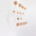 Kindergarten Iron Coat Rack With Solid Wood Ball Kindergarten Iron Coat Rack With Solid Wood Ball