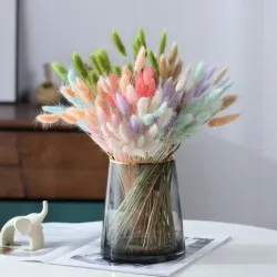 Home Decoration Ornaments - Rabbit Tail Grass Dried Flower Bouquet Home Decoration Ornaments - Rabbit Tail Grass Dried Flower Bouquet
