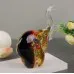 Glass Sculpture Elephant Entrance Hall Ornament Glass Sculpture Elephant Entrance Hall Ornament