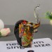 Glass Sculpture Elephant Entrance Hall Ornament Glass Sculpture Elephant Entrance Hall Ornament