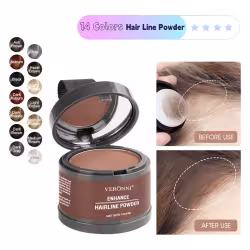 14 Color Hair Line Powder Black Root Up Natural Instant Waterproof Hairline Shadow Concealer Coverage Paint Repair Fill In Hair 14 Color Hair Line Powder Black Root Up Natural Instant Waterproof Hairline Shadow Concealer Coverage Paint Repair Fill In Hair