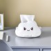 Creative Cartoon Clouds Plastic Paper Napping Box Cute Desktop Tissue Box