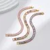 Real Gold Plating High-grade Color Zircon Exquisite Vintage Bracelet Real Gold Plating High-grade Color Zircon Exquisite Vintage Bracelet