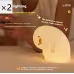 Cute Duck LED Night Light USB Rechargeable Nightlights Silicone Lamp Touch Soft Mood Light Child Kid Gift Bedroom Decor