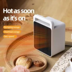 Household Warm Air Blower Desktop Mini Heater Household Warm Air Blower Desktop Mini Heater