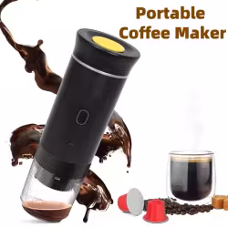 Electric Grinder Coffee Travel Handy 3 In1 Espresso Portable Coffee Espresso Maker Machine Cafe Portable Capsule Coffee Machine Kitchen Gadgets Electric Grinder Coffee Travel Handy 3 In1 Espresso Portable Coffee Espresso Maker Machine Cafe Portable Capsule Coffee Machine Kitchen Gadgets
