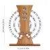 Wooden Creative Calendar Perpetual Calendar Home Decoration Office Desk Decoration Manual Rotation Wooden Creative Calendar Perpetual Calendar Home Decoration Office Desk Decoration Manual Rotation