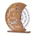 Wooden Creative Calendar Perpetual Calendar Home Decoration Office Desk Decoration Manual Rotation
