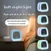 Children's Music Alarm Student Mute Snooze Alarm Bedside Luminous Clock